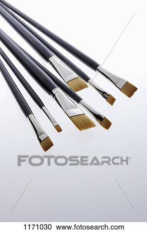 Various sized artist's paintbrushes View Large Photo Image Stock Image - Various sized artist's paintbrushes. Fotosearch