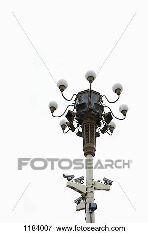 Video surveillance in Tian An Men Square View Large Photo Image Stock Photo - Video surveillance in Tian An Men Square. Fotosearch