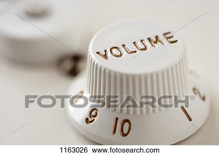 Volume knob from electric guitar View Large Photo Image Stock Photograph - Volume knob from electric guitar. Fotosearch