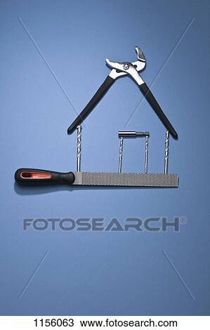 Work tools arranged in an abstract pattern View Large Photo Image Stock Image - Work tools arranged in an abstract pattern. Fotosearch
