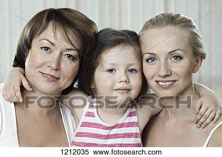 A mother and her daughter and her granddaughter View Large Photo Image Stock Photography - A mother and her daughter and her granddaughter. Fotosearch