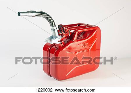 A red metal gasoline can View Large Photo Image Stock Image - A red metal gasoline can. Fotosearch