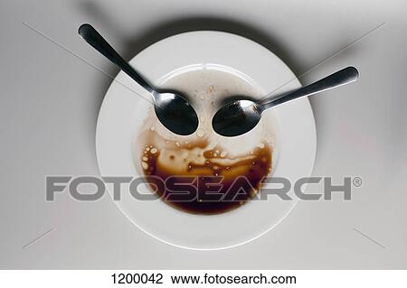Abstract face made from spoons, plate and balsamic vinegar View Large Photo Image Stock Image - Abstract face made from spoons, plate and balsamic vinegar. Fotosearch
