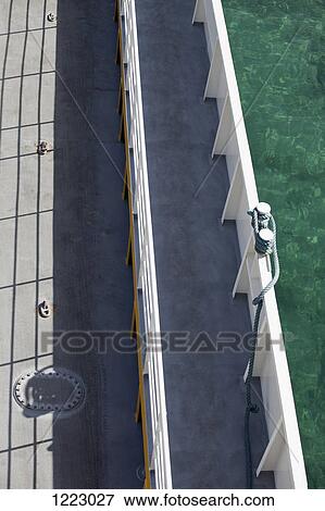 Stock Photo - Abstract view of walkway bridge. Fotosearch