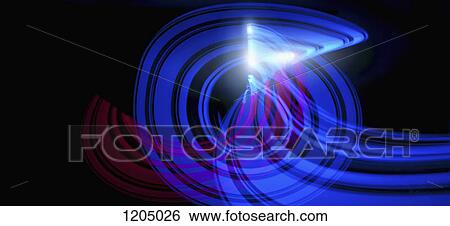 Blue and red light trails creating an abstract swirling wave pattern on black background View Large Photo Image Stock Photograph - Blue and red light trails creating an abstract swirling wave pattern on black background. Fotosearch