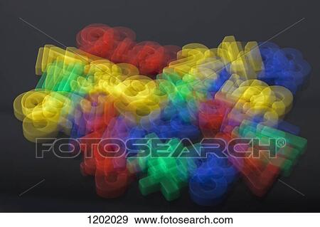 Blurred plastic numbers View Large Photo Image Stock Photo - Blurred plastic numbers. Fotosearch