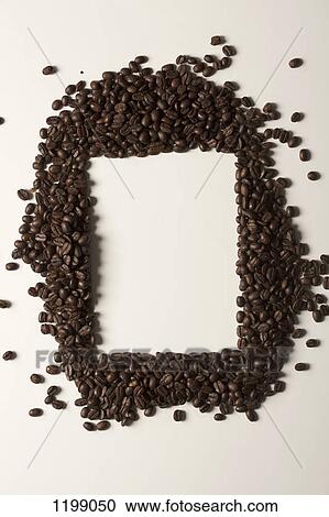 Coffee beans arranged around a rectangle shape View Large Photo Image Stock Image - Coffee beans arranged around a rectangle shape. Fotosearch