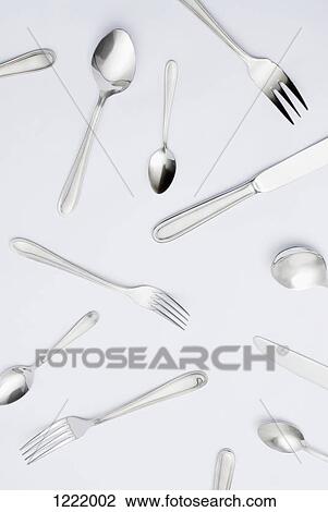 Stock Image - Cutlery. Fotosearch