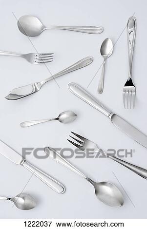 Stock Photo - D cutlery. Fotosearch