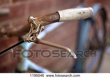 Detail of an old bicycle View Large Photo Image Stock Photograph - Detail of an old bicycle. Fotosearch
