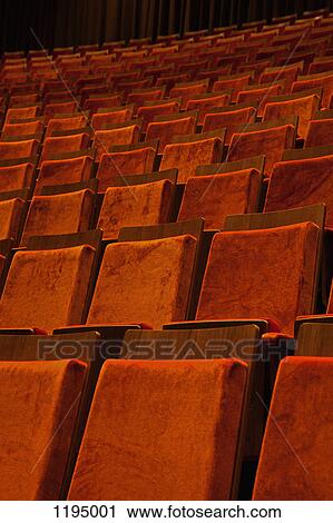 Detail of seats in a theater View Large Photo Image Stock Image - Detail of seats in a theater. Fotosearch