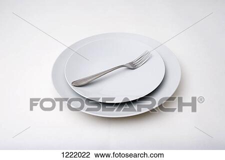 Fork on plates View Large Photo Image Stock Image - Fork on plates. Fotosearch