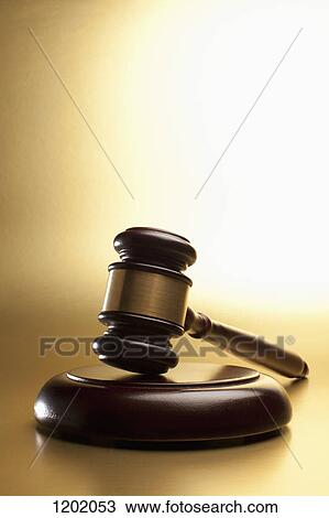 Gavel and sound block View Large Photo Image Stock Image - Gavel and sound block . Fotosearch