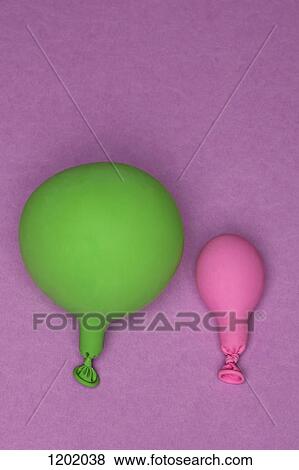 Green and pink balloons View Large Photo Image Stock Photo - Green and pink balloons . Fotosearch