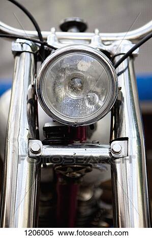Head light on motorcycle View Large Photo Image Stock Photography - Head light on motorcycle. Fotosearch