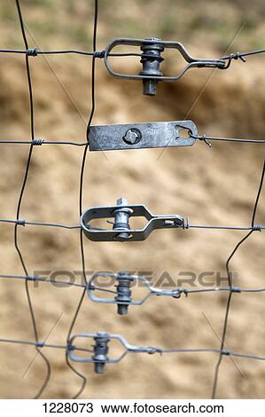 Metal fasteners holding together parts of a fence View Large Photo Image Stock Image - Metal fasteners holding together parts of a fence. Fotosearch