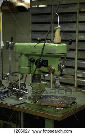 Power drilling machine View Large Photo Image Stock Photo - Power drilling machine. Fotosearch