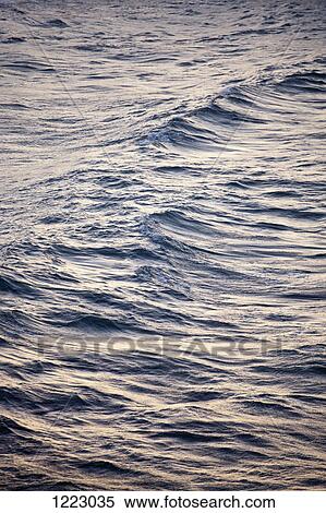 Waves in the light of dusk View Large Photo Image Stock Photography - Waves in the light of dusk. Fotosearch