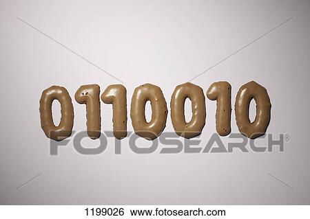 Zeros and ones in Russian bread cookies View Large Photo Image Stock Photograph - Zeros and ones in Russian bread cookies. Fotosearch