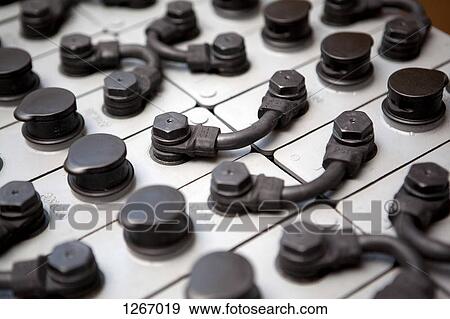 A battery used in solar powered energy View Large Photo Image Stock Photo - A battery used in solar powered energy. Fotosearch