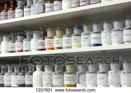 A collection of elements and minerals in a chemist lab View Large Photo Image Stock Image - A collection of elements and minerals in a chemist lab. Fotosearch