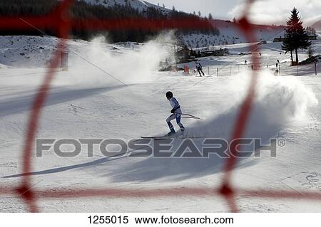 A skier on the slopes of Madesimo, Italy View Large Photo Image Stock Photography - A skier on the slopes of Madesimo, Italy. Fotosearch