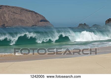 Beach wave in La Graciosa, Canary Islands, Spain View Large Photo Image Stock Photography - Beach wave in La Graciosa, Canary Islands, Spain. Fotosearch