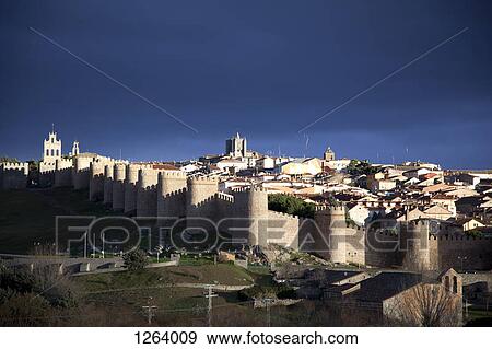Castilla y Leon, Avila, Spain View Large Photo Image Stock Photo - Castilla y Leon, Avila, Spain. Fotosearch