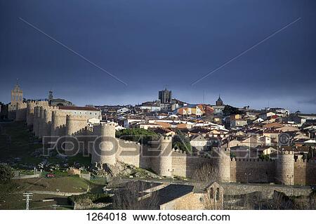 Castilla y Leon, Avila, Spain View Large Photo Image Stock Photo - Castilla y Leon, Avila, Spain. Fotosearch