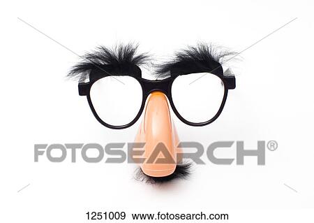Groucho Marx novelty glasses on a white background View Large Photo Image Stock Photo - Groucho Marx novelty glasses on a white background. Fotosearch
