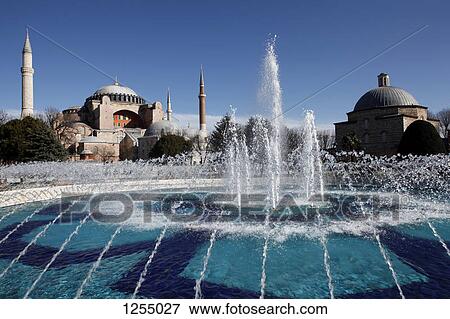 Hagia Sofia, Istanbul, Turkey View Large Photo Image Stock Photo - Hagia Sofia, Istanbul, Turkey. Fotosearch