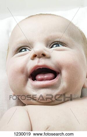 Stock Photo - Happy baby. Fotosearch