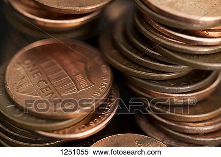Loose stacks of US pennies, full frame View Large Photo Image Stock Photography - Loose stacks of US pennies, full frame. Fotosearch