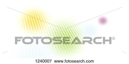 Pattern of dots over faded blotches of color View Large Photo Image Stock Photo - Pattern of dots over faded blotches of color. Fotosearch