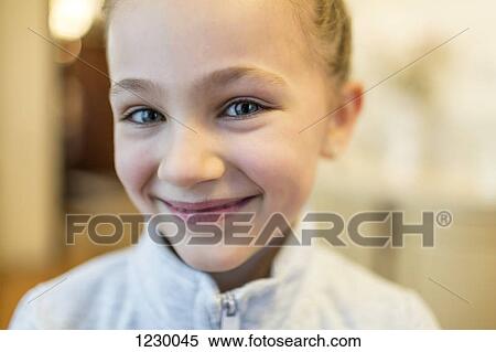 Portrait of smiling girl View Large Photo Image Stock Photography - Portrait of smiling girl. Fotosearch