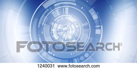 Segmented shapes between a diminishing perspective of concentric circles View Large Photo Image Stock Image - Segmented shapes between a diminishing perspective of concentric circles. Fotosearch