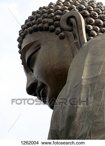 The Big Buddha statue in the Po Lin Monastery, Lantau Island, Hong Kong View Large Photo Image Picture - The Big Buddha statue in the Po Lin Monastery, Lantau Island, Hong Kong. Fotosearch