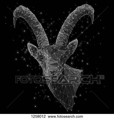 The constellation of Capricorn View Large Photo Image Stock Image - The constellation of Capricorn. Fotosearch