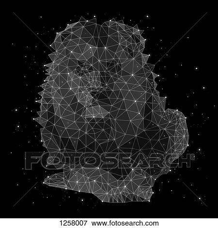 The constellation of Leo View Large Photo Image Stock Photo - The constellation of Leo. Fotosearch