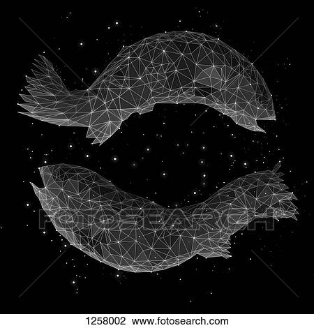The constellation of Pisces View Large Photo Image Stock Image - The constellation of Pisces. Fotosearch