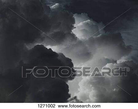 A dramatic cloudscape of black and white clouds View Large Photo Image Stock Image - A dramatic cloudscape of black and white clouds. Fotosearch