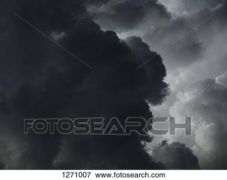 Stock Photo - A dramatic cloudscape. Fotosearch