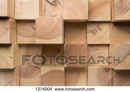 A grid of wooden blocks arranged in varying lengths View Large Photo Image Picture - A grid of wooden blocks arranged in varying lengths. Fotosearch
