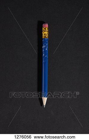 A pencil with a chewed up end View Large Photo Image Stock Photograph - A pencil with a chewed up end. Fotosearch