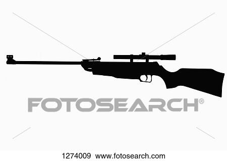 A rifle in silhouette against a white background View Large Photo Image Stock Photo - A rifle in silhouette against a white background. Fotosearch