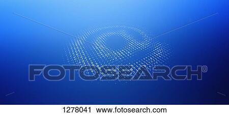 An AT sign in binary code against a blue background View Large Photo Image Stock Image - An AT sign in binary code against a blue background. Fotosearch