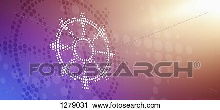 Buddhist dharmacakra symbol (wheel of life) reflected on color gradient surface View Large Photo Image Stock Image - Buddhist dharmacakra symbol (wheel of life) reflected on color gradient surface. Fotosearch