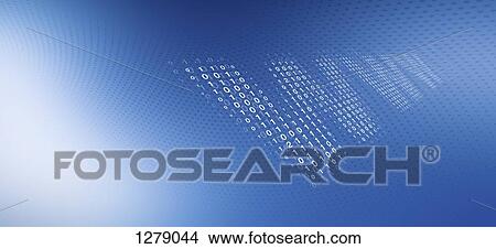 Diminishing www sign made of binary code, against diminishing dot patterned background View Large Photo Image Picture - Diminishing www sign made of binary code, against diminishing dot patterned background. Fotosearch