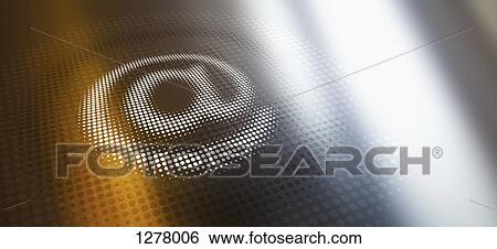 Dot patterned AT sign against a background of light and shadow View Large Photo Image Stock Photograph - Dot patterned AT sign against a background of light and shadow. Fotosearch
