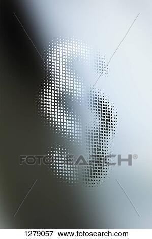 Dot patterned section sign mixed in shadow and light View Large Photo Image Stock Photo - Dot patterned section sign mixed in shadow and light. Fotosearch